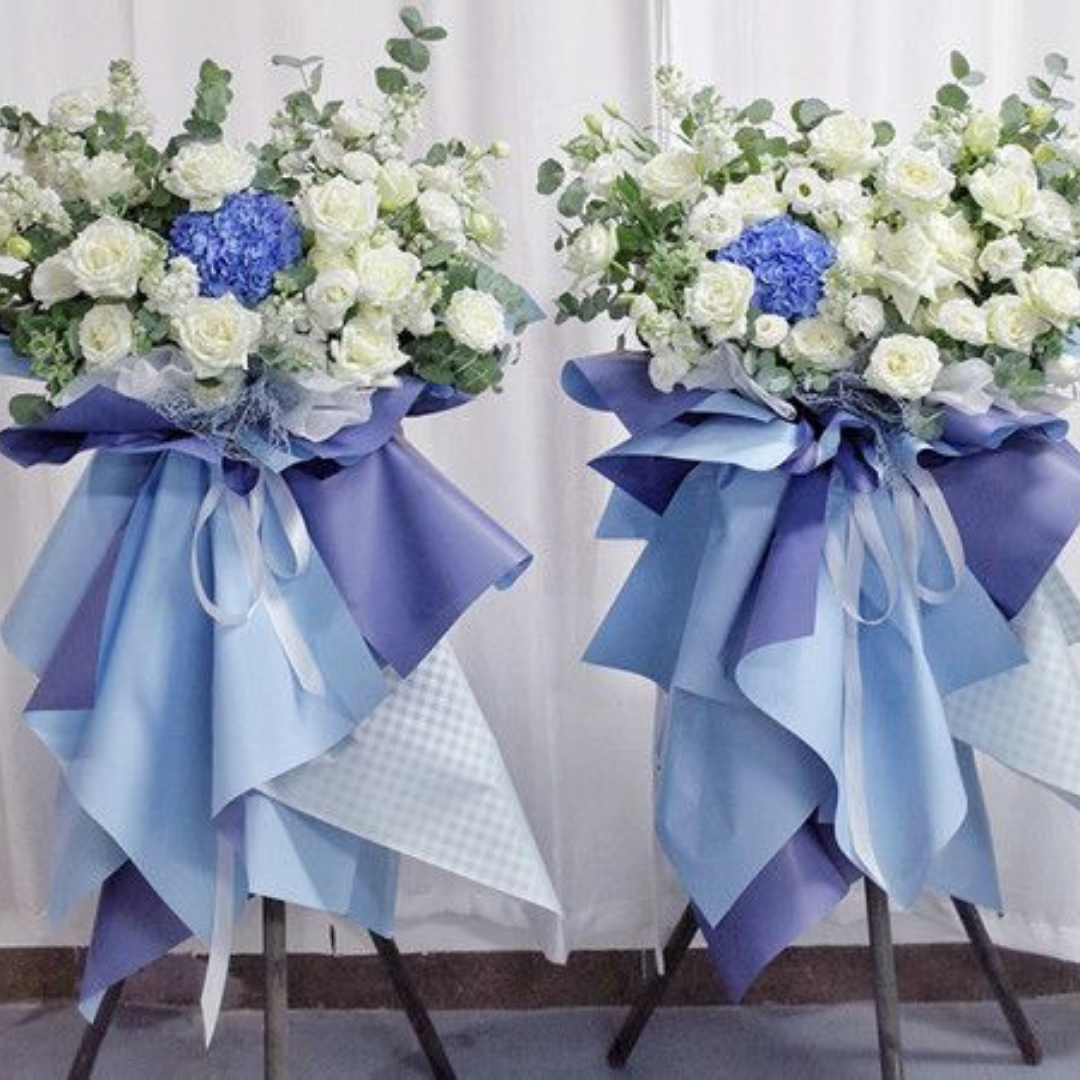 Flower Basket | Flower Stands | 開業花牌|開業花籃| 香港花店 - Fruitier Bouquets & Co.