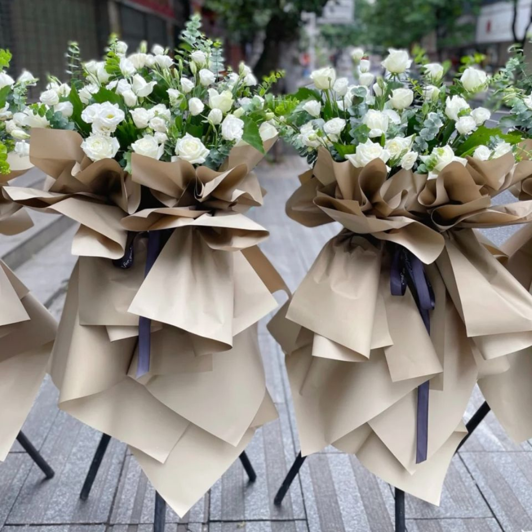 Flower Basket | Flower Stands | 開業花牌|開業花籃| 香港花店 - Fruitier Bouquets & Co.