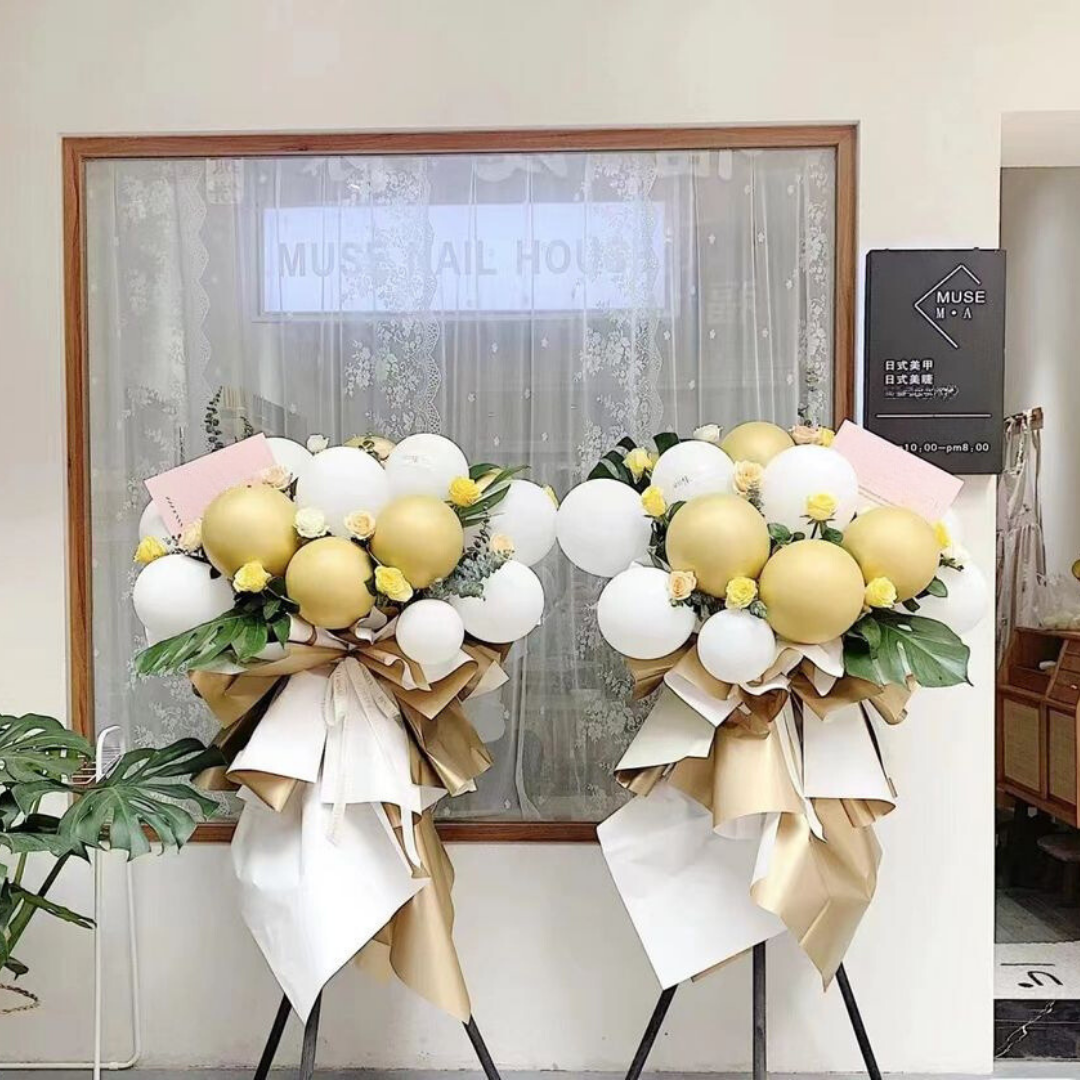 Flower Basket | Flower Stands | 開業花牌|開業花籃| 香港花店 - Fruitier Bouquets & Co.