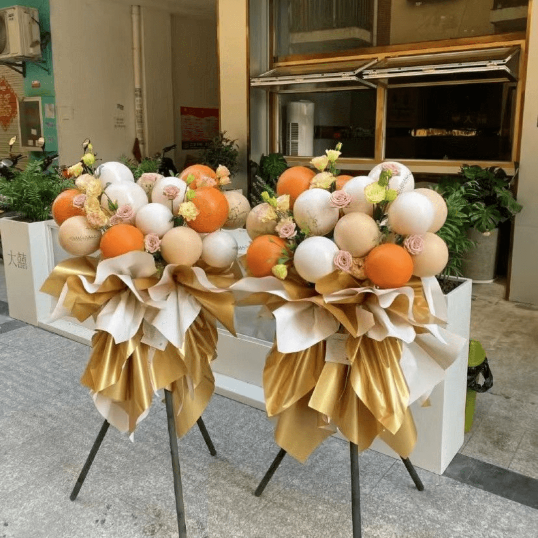 Flower Basket | Flower Stands | 開業花牌|開業花籃| 香港花店 - Fruitier Bouquets & Co.