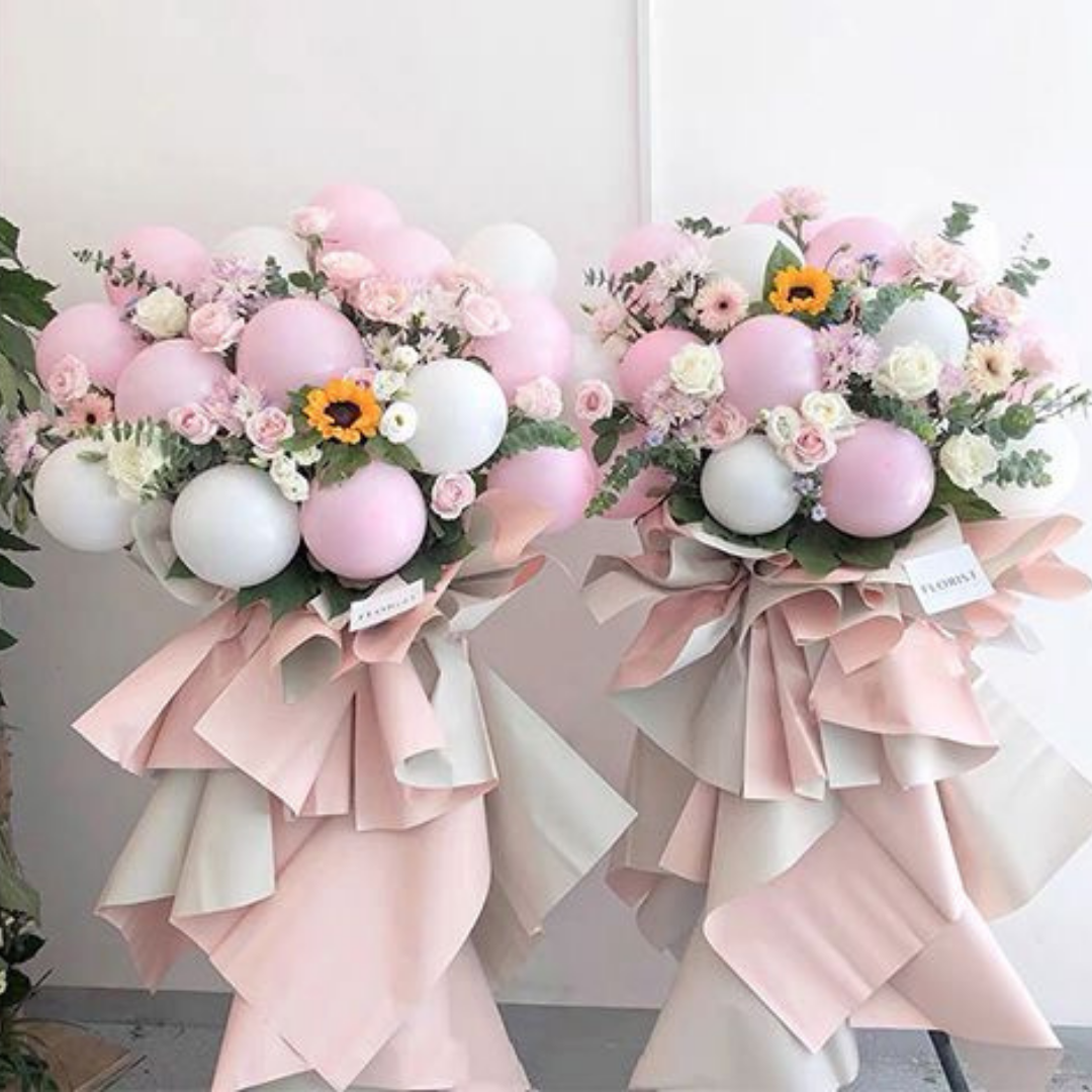 Flower Basket | Flower Stands | 開業花牌|開業花籃| 香港花店 - Fruitier Bouquets & Co.