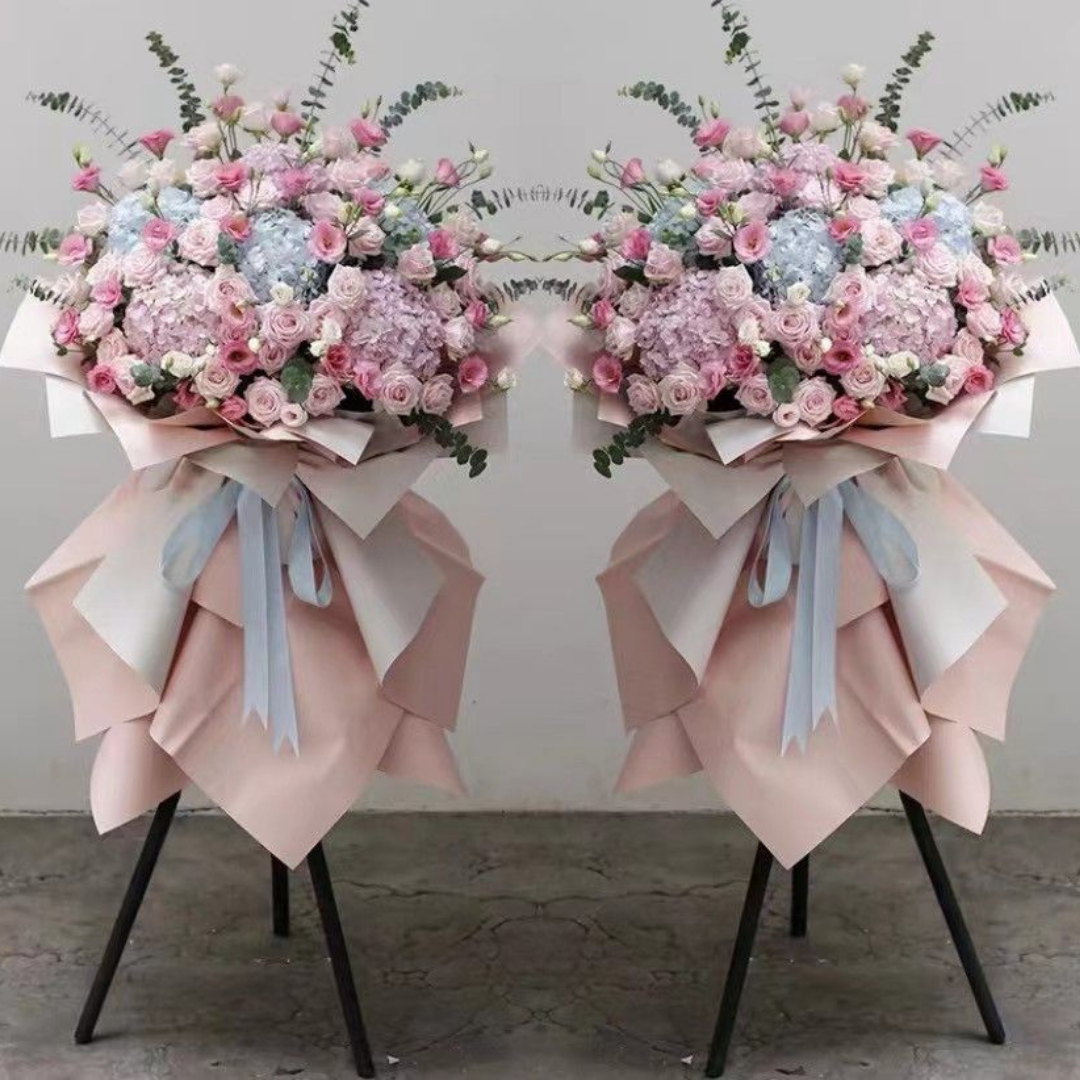 Flower Basket | Flower Stands | 開業花牌|開業花籃| 香港花店 - Fruitier Bouquets & Co.