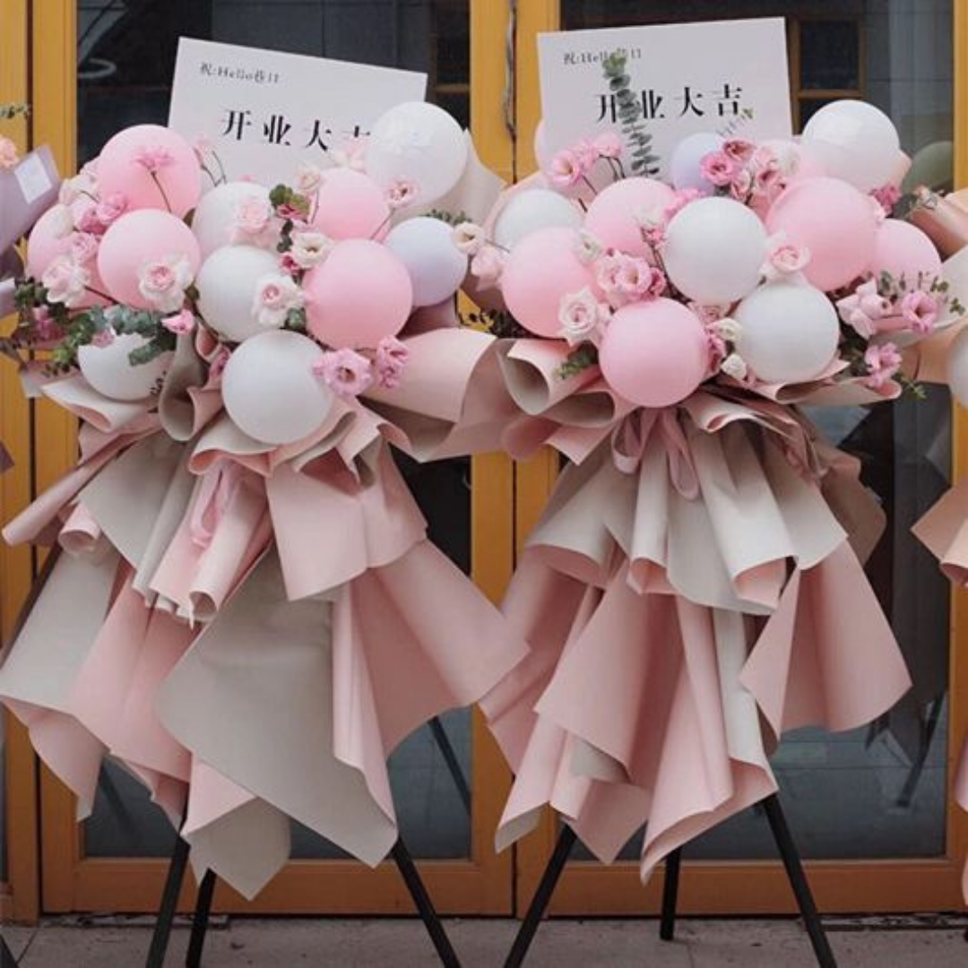 Flower Basket | Flower Stands | 開業花牌|開業花籃| 香港花店 - Fruitier Bouquets & Co.