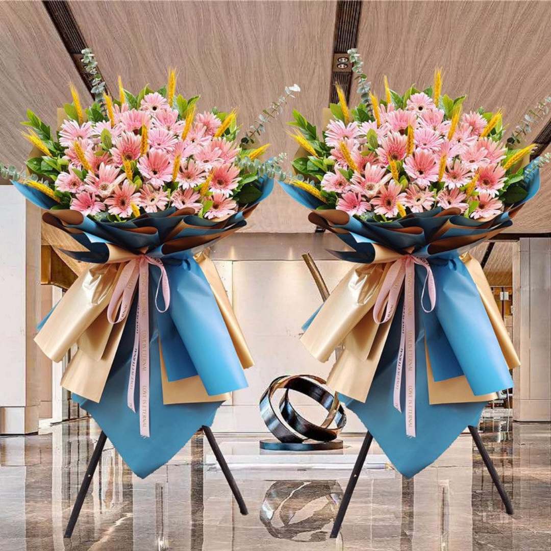 Flower Basket | Flower Stands | 開業花牌|開業花籃| 香港花店 - Fruitier Bouquets & Co.