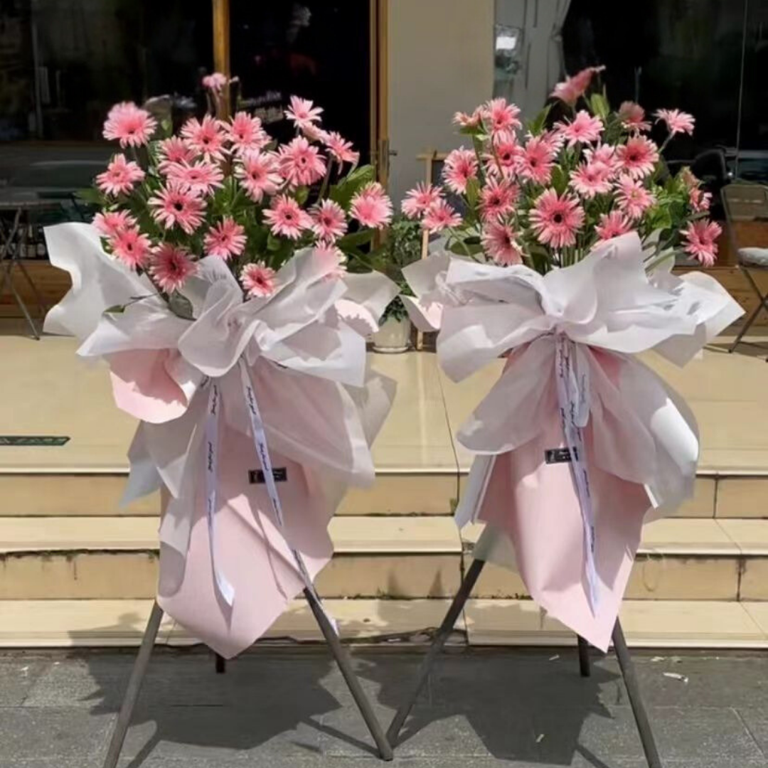Flower Basket | Flower Stands | 開業花牌|開業花籃| 香港花店 - Fruitier Bouquets & Co.