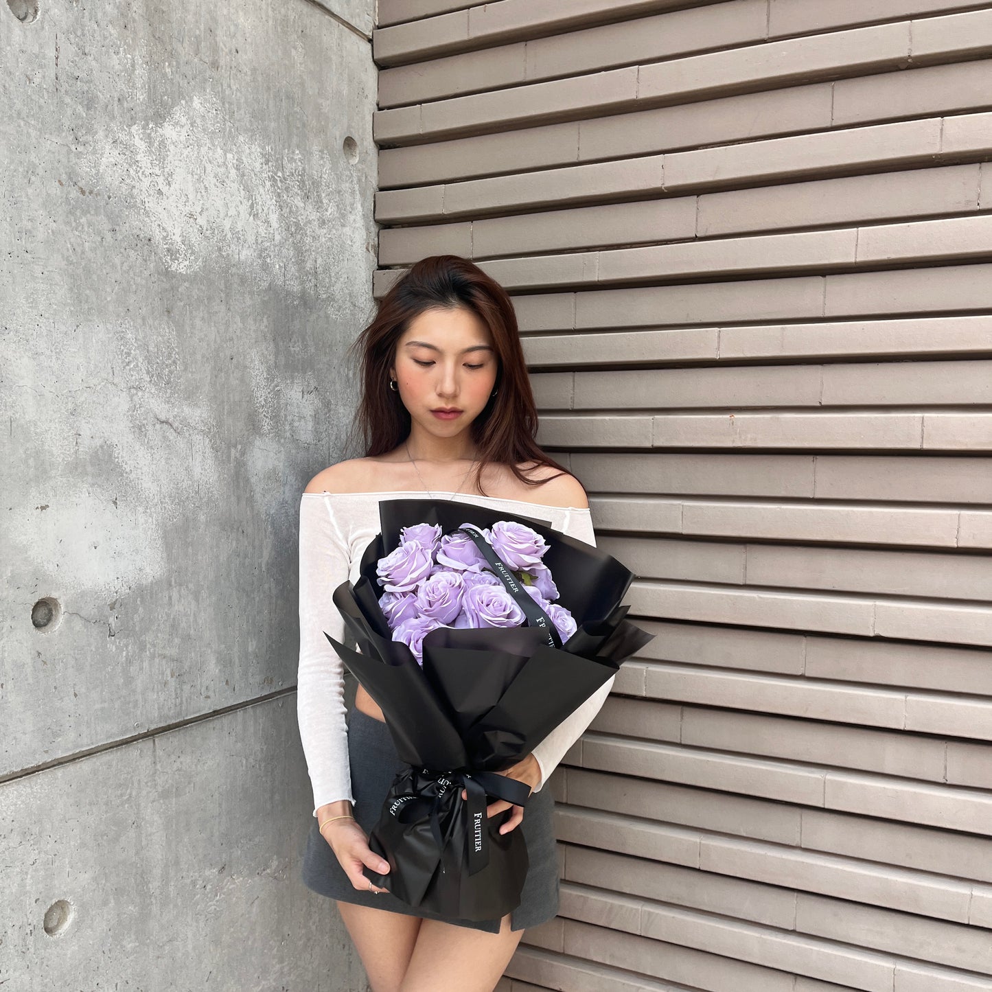 No.9 purple Rose