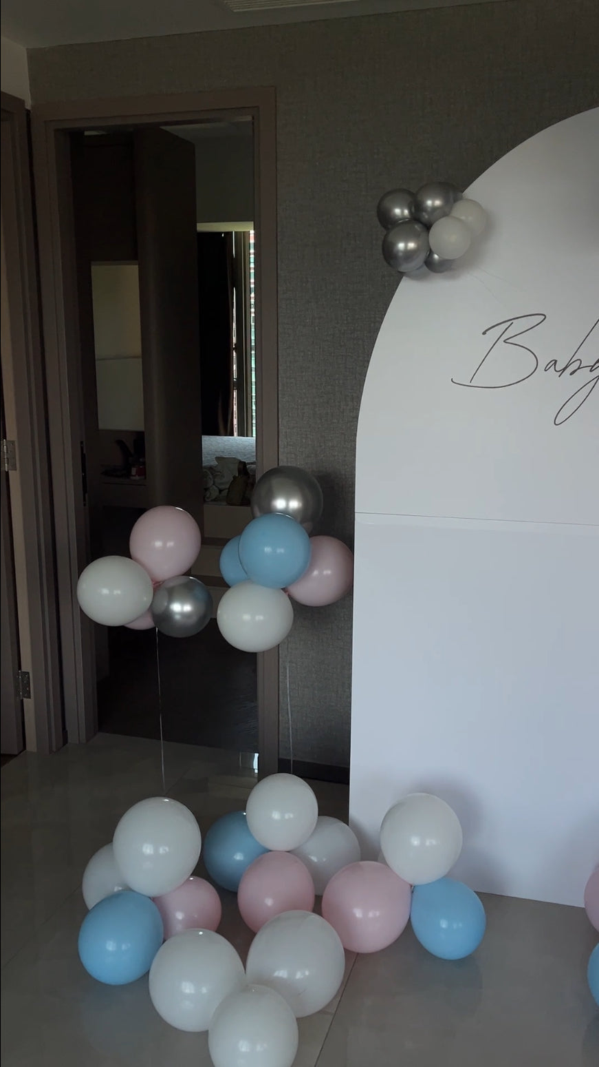 Birthday Decoration Service-Balloon Chain Decoration Kit