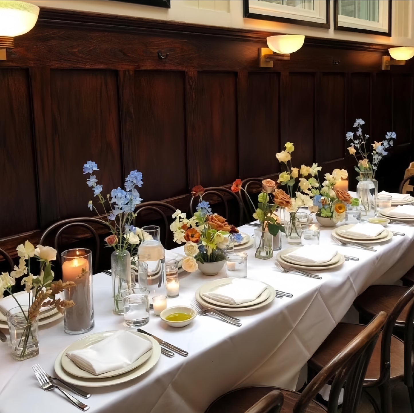 小花樽桌花佈置(10個)