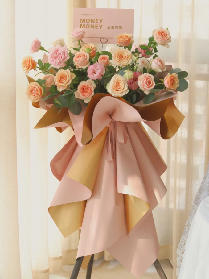 Flower Basket | Flower Stands | 開業花牌|開業花籃| 香港花店 - Fruitier Bouquets & Co.