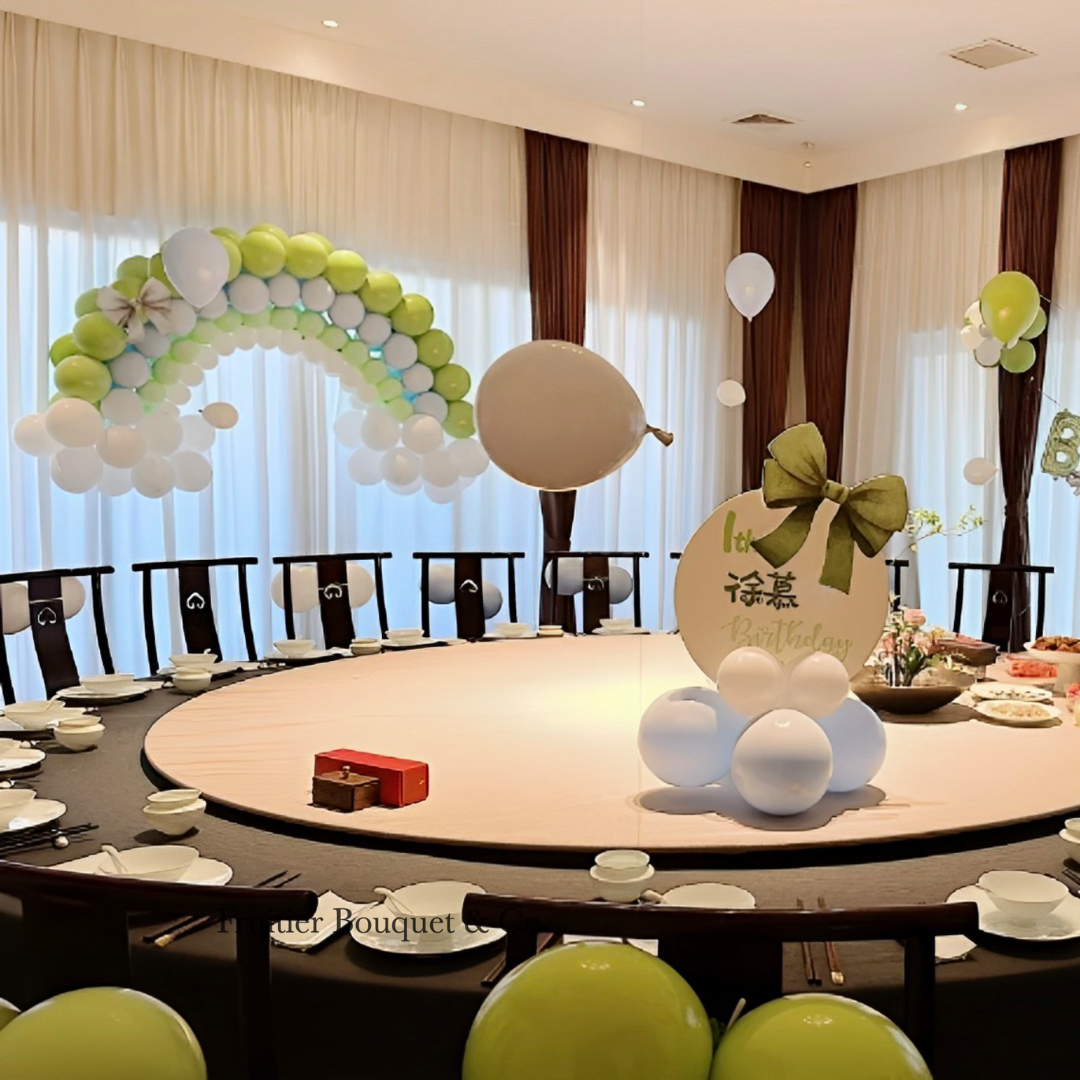 生日佈置服務 - 彩虹氣球