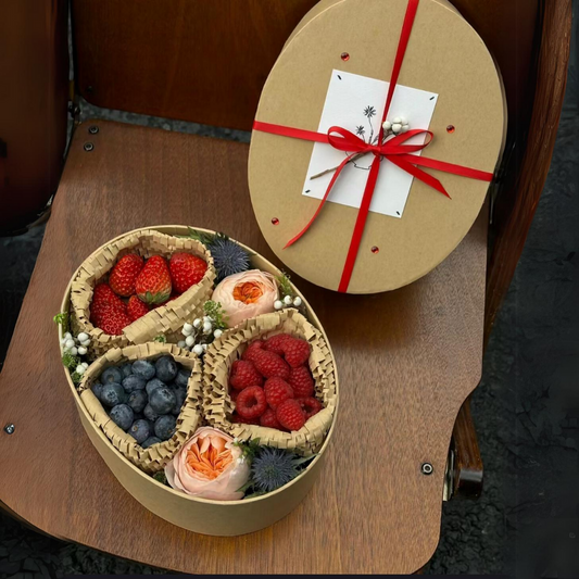 法式小型花果禮盒