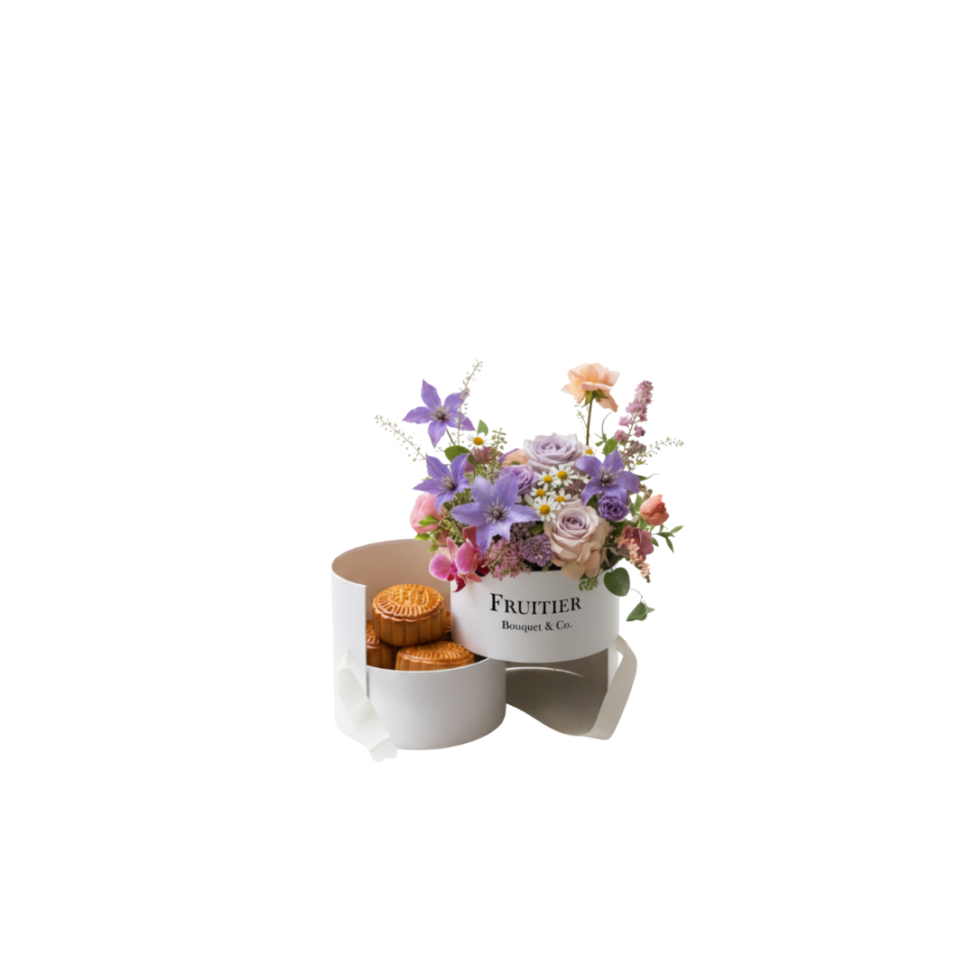 中秋花盒 - Mid-Autumn Lavender Breeze Box