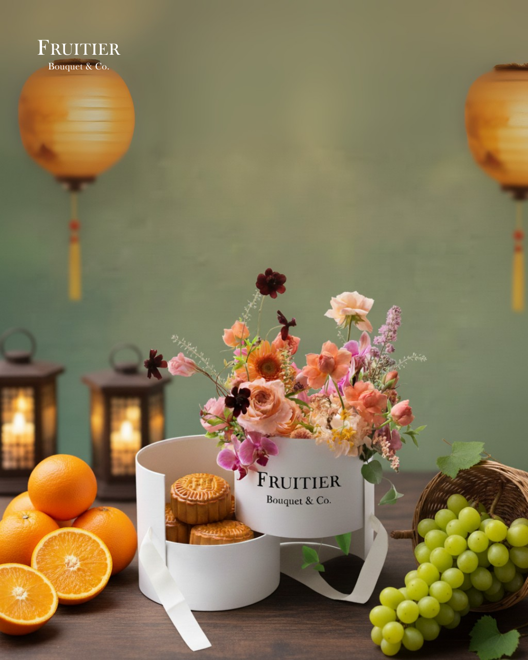 中秋花盒 - Mid-Autumn Warm Glow Box