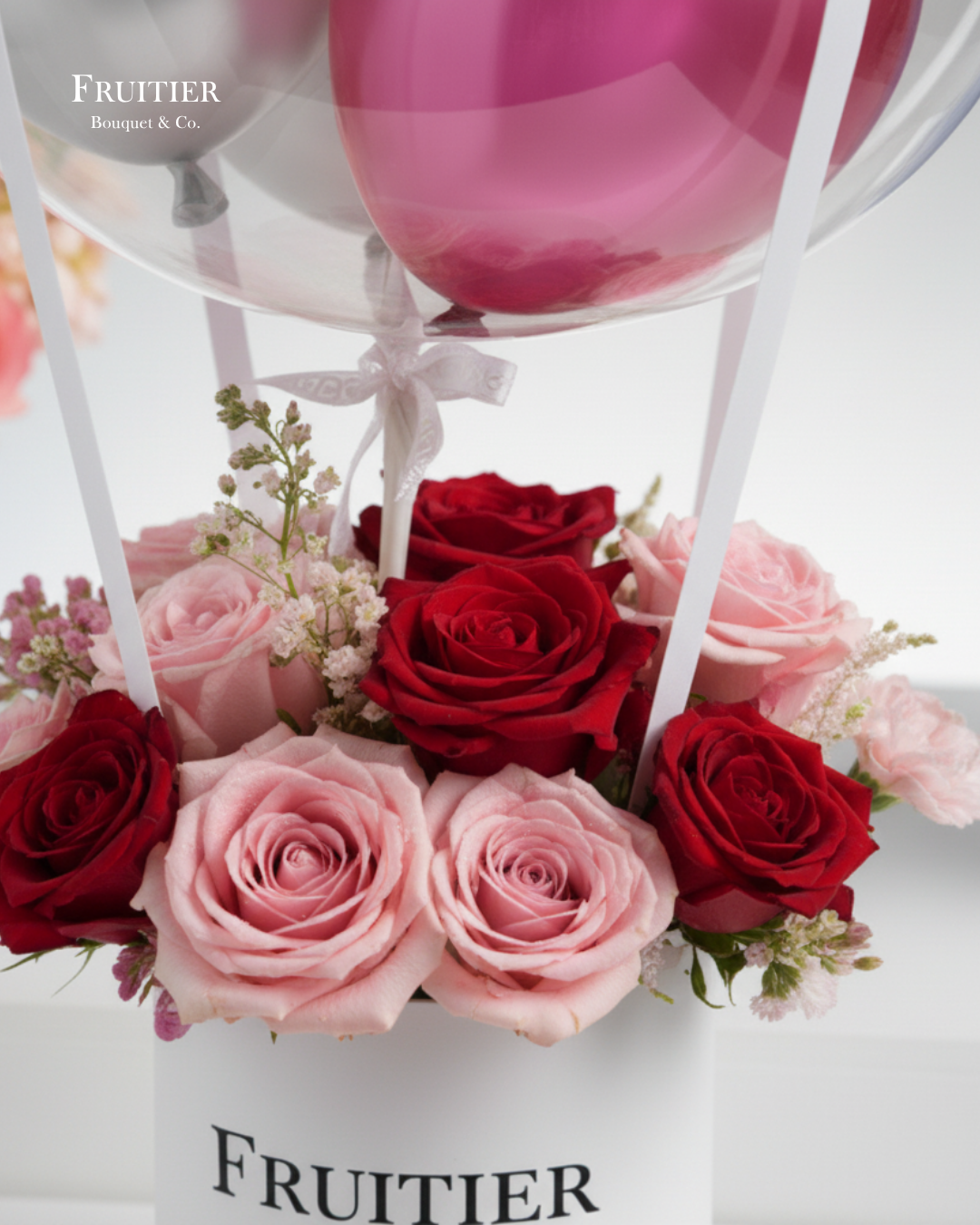 LUXE SERIES - Rosy Galaxy Balloon Box