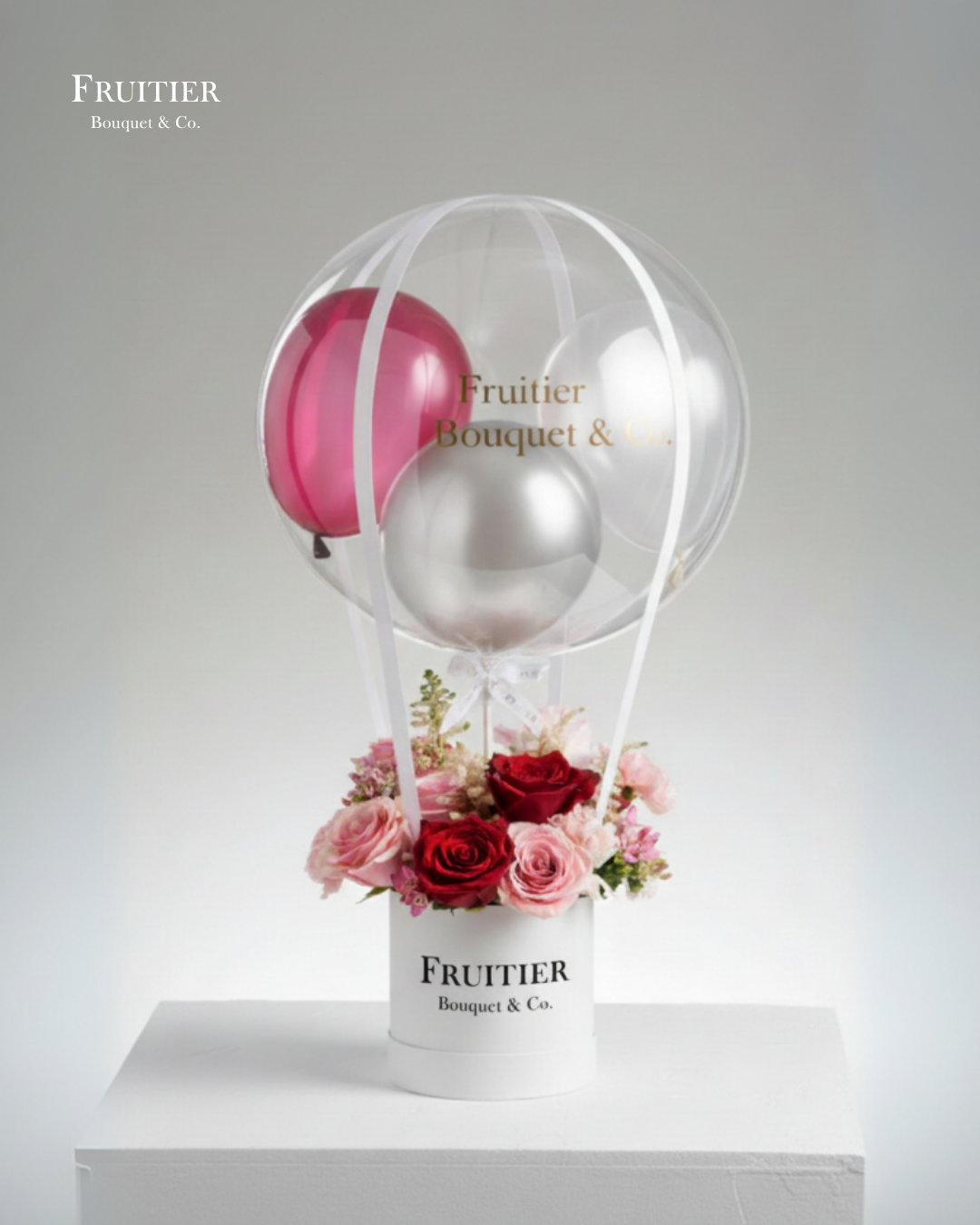 LUXE SERIES - Rosy Galaxy Balloon Box