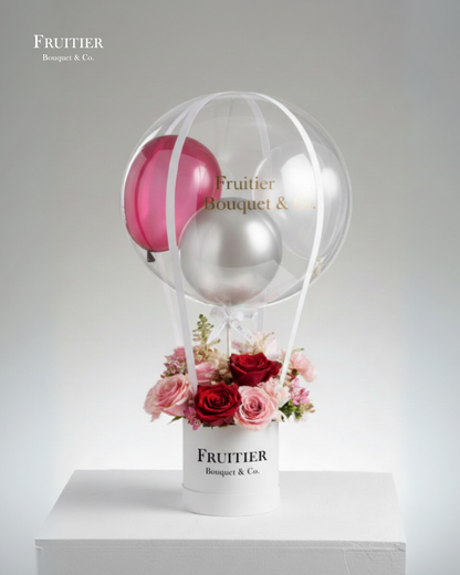 LUXE SERIES - Rosy Galaxy Balloon Box