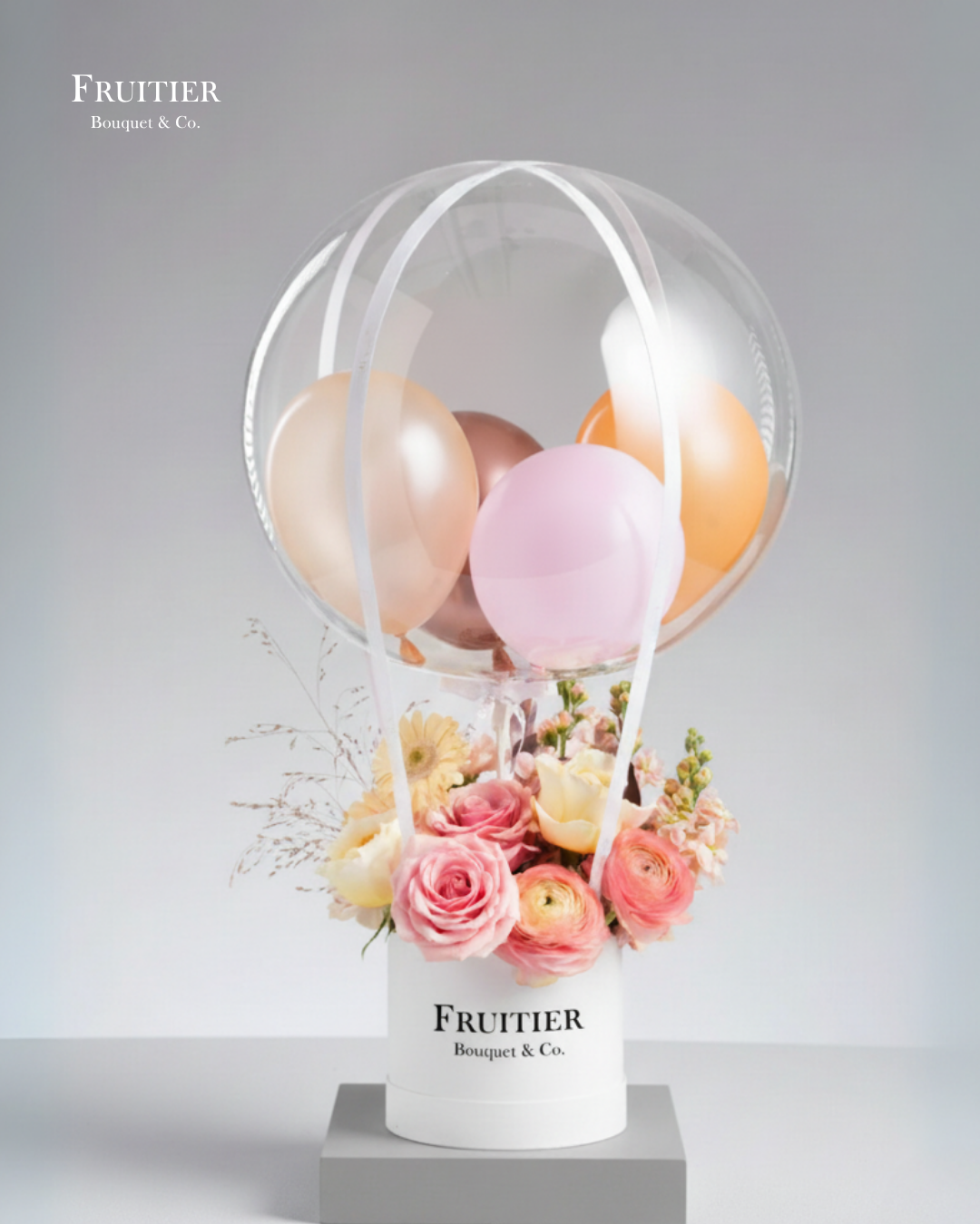 LUXE SERIES - Caramel Balloon Box