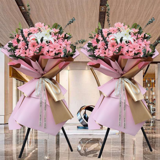 Flower Basket | Flower Stands | 開業花牌｜開業花籃| 香港花店 - Fruitier Bouquets & Co. 