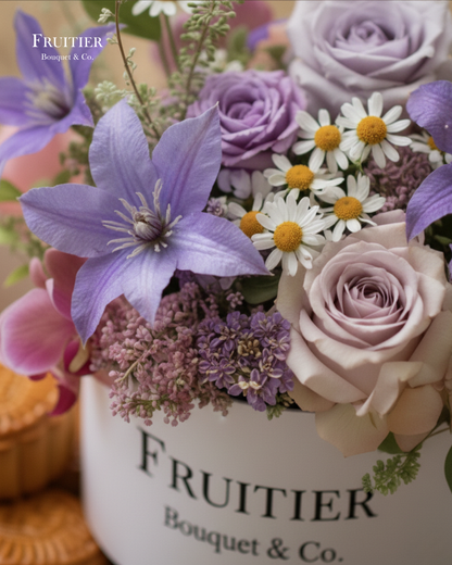 中秋花盒 - Mid-Autumn Lavender Breeze Box