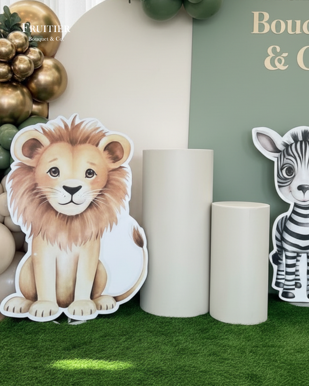 生日佈置服務 - 叢林動物主題佈置套裝 佈置圖 4