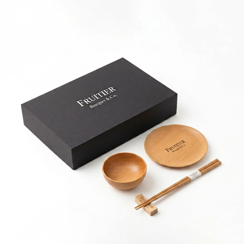 Business Gift Box - Beechwood Utensil Set | Available for Corporate Bulk Orders