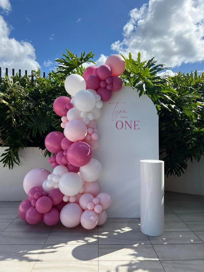 生日佈置服務 -氣球鏈佈置套裝