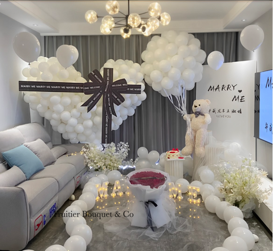 Birthday decoration service-Teddy balloon theme party