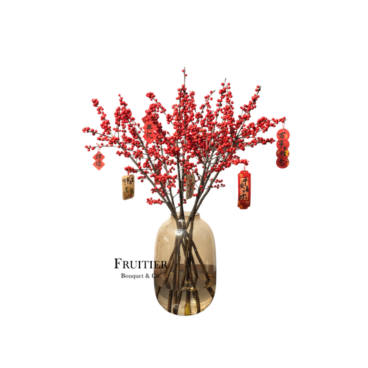 商業花藝佈置：冬青