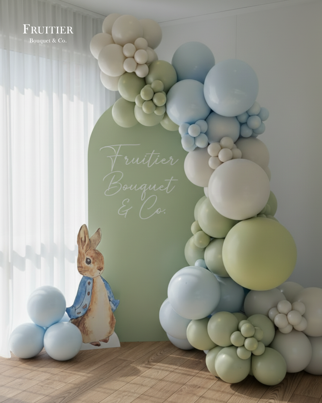 生日佈置服務 - Peter-Rabbit 主題佈置套裝 佈置圖 3
